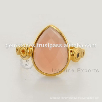 Handmade Chalcedony Gemstone Sterling Silver Ring Wholesale Supplier Jewelry